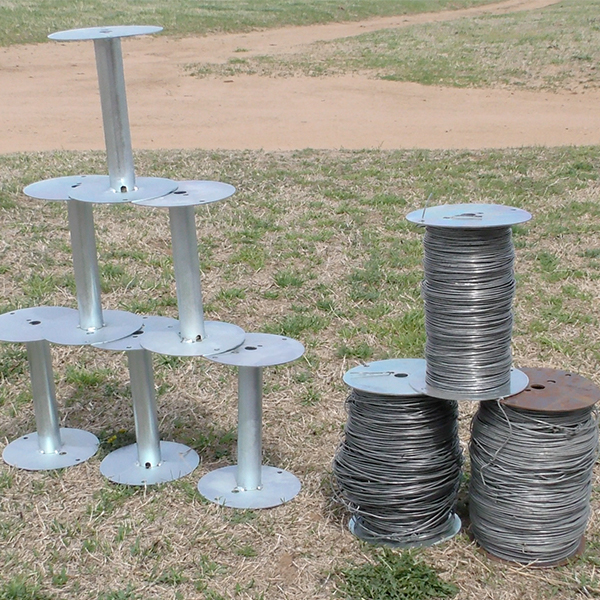 Electric Fence Drum Manual Heavy Duty Electric Fence Wire Winder Easy to  Use on The Farm (MLD-0052)